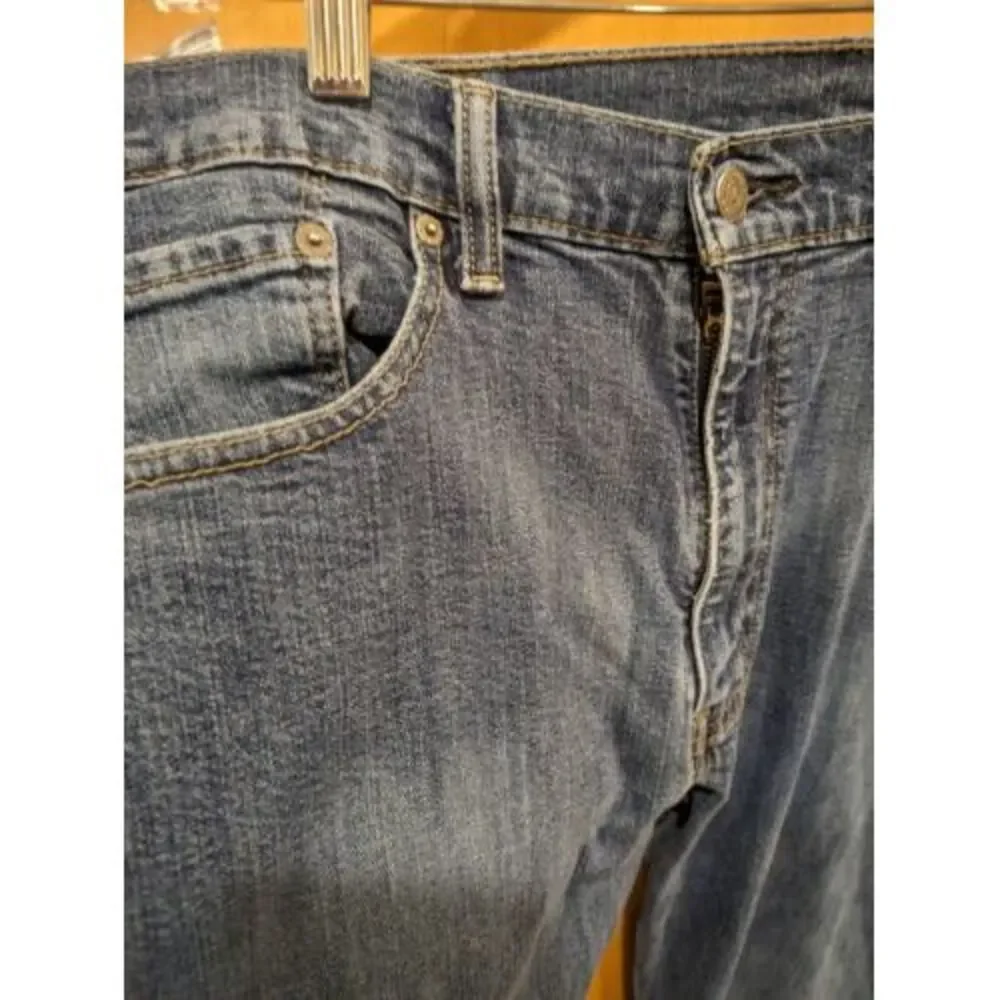 Levi's 505    Jeans 35X31 (actual Blue  Button Fly‎ Denim Jeans )